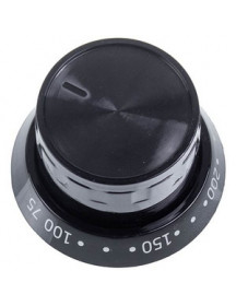 Ручка регулювання температури для духової шафи Beko 250316081 чорний