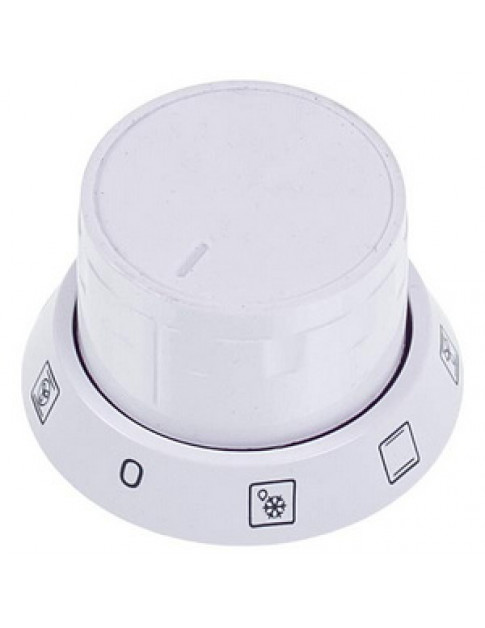 Ручка регулювання режимів духовки для плити Beko 250316108 (біла) Ручка регулювання режимів духовки для плити Beko 250316108 (біла)