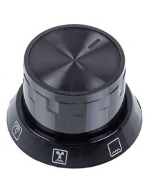 Ручка регулювання режимів для духової шафи Beko 250316137 чорний