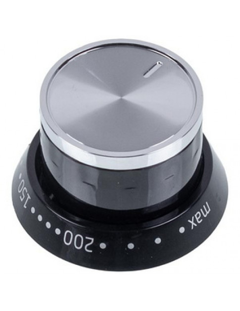 Ручка регулювання температури духовки для плити Beko 250316375 чорний