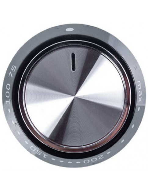 Ручка регулювання температури духовки для плити Beko 250316375 чорний