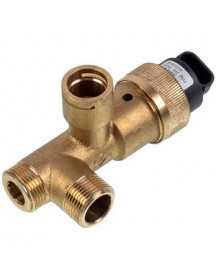 Триходовий клапан в зборі для газового котла Vaillant Atmo/Turbo MAX Plus/Pro 252457