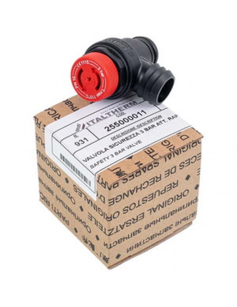 Запобіжний клапан Caleffi 3 бар для газового і конденсаційного котла Italtherm City Class 255000011