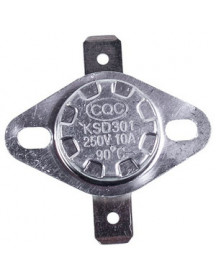 Термостат перегріву 90°C 10 A 250 В KSD301 для газової колонки 26300040 Термостат перегріву 90°C 10 A 250 В KSD301 для газової колонки 26300040