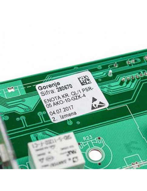 Модуль управління для пральної машини Gorenje AKO-10-GZK-4 280670