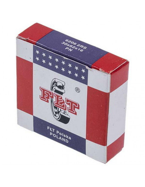 Подшипник 6206 FLT 2807850101 2RS (30x62x16)