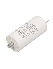Пусковий конденсатор для пральної машини (2 клеми) Beko 2807960100 12.5μF 450V 75x35mm