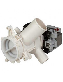 Помпа (насос) для пральної машини Beko 2840940100 HANYU (в зборі) 25 Вт VDE-A335 (контакти спарені спереду)