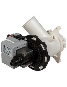 Помпа (насос) для пральної машини Beko 2840940100 HANYU (в зборі) 25 Вт VDE-A335 (контакти спарені спереду)