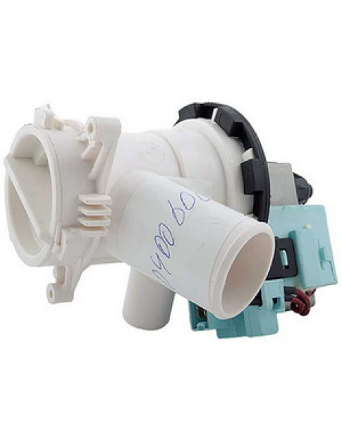 Помпа (насос) для пральної машини Beko 2840940400 (в зборі) 34 Вт B20-6 (контакти спарені спереду; на 8 засувки)