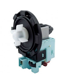 Помпа (насос) для пральної машини Beko 2840940400 (в зборі) 34 Вт B20-6 (контакти спарені спереду; на 8 засувки)