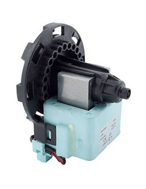 Помпа (насос) для пральної машини Beko 2840940400 (в зборі) 34 Вт B20-6 (контакти спарені спереду; на 8 засувки)