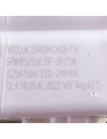 Помпа (насос) 25W VDE-A335 Arcelik 2840940400 для пральної машини Beko