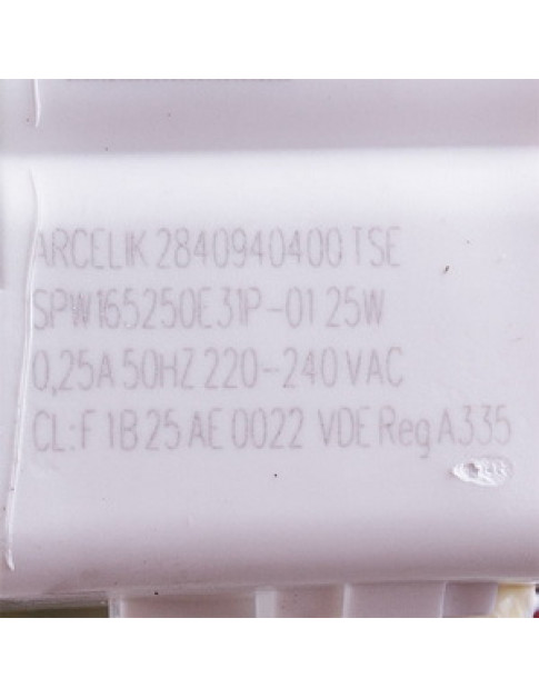 Помпа (насос) 25W VDE-A335 Arcelik 2840940400 для пральної машини Beko