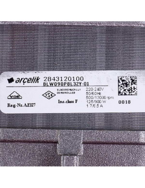 Двигун для пральної машини автомат Beko 2843120100 BLW090P8L32Y 13000RPM 220-240V 6.5A 300W