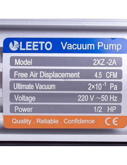 вакуумный насос LEETO 2XZ-2A/C (2 ступ./128 л/мин.)