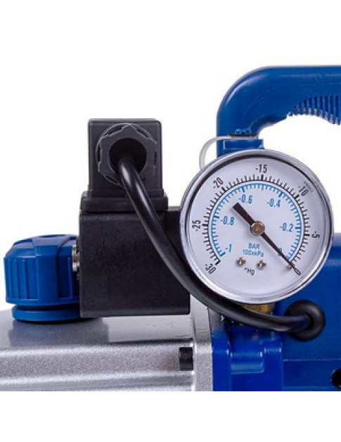 Вакуумний насос із манометром LEETO 2XZ-2A/C-SV (2 ступ./128 л/хв.)