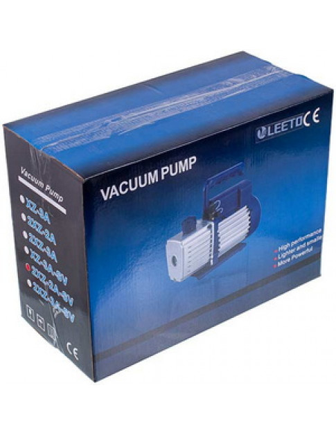 Вакуумний насос із манометром LEETO 2XZ-2A/C-SV (2 ступ./128 л/хв.)