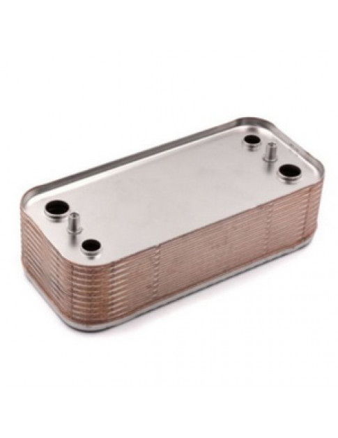 Теплообмінник пластинчастий ГВП (22 пластини) для газового котла Immergas 3.015360