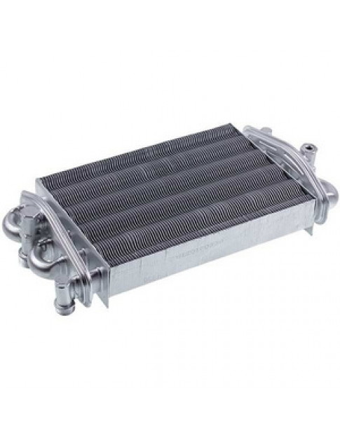 Теплообмінник бітермічний (87 ламелей) для газового котла Demrad Tayros BK/HK 124 3001020005