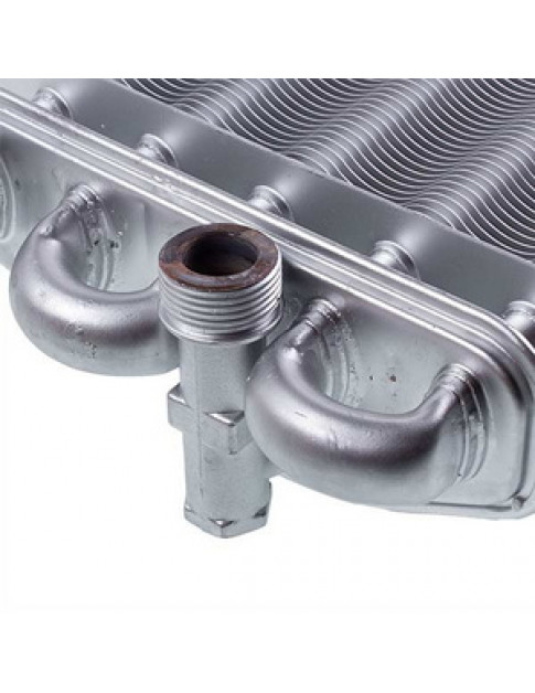 Теплообмінник бітермічний (87 ламелей) для газового котла Demrad Tayros BK/HK 124 3001020005