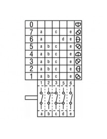Перемикач режимів GOTTAK 780517 для пароконвектомата Alpeninox/Electrolux/Zanussi 301299 16A (8 позицій)