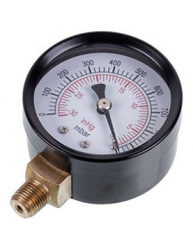 Манометр (вакуумметр) VALUE  310500104 (D корпусу= 50mm, підключення знизу)