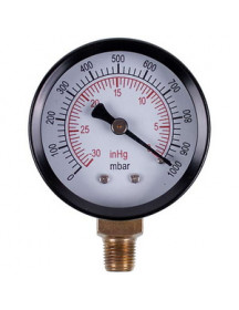 Манометр (вакуумметр) VALUE  310500104 (D корпусу= 50mm, підключення знизу)