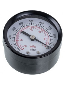 Манометр (вакуумметр) VALUE  310500106 (D корпусу= 50mm, підключення ззаду)