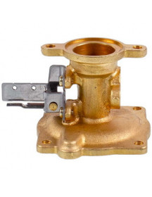 Втулка з&aposєднання газо-водяного блоку під гайку для газової колонки Selena E1/E3/E4 33.4202