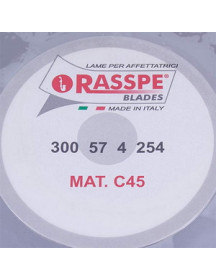 Ніж для слайсера Rasspe 3300.04 E4 D=300mm (300x254x57x4mm)