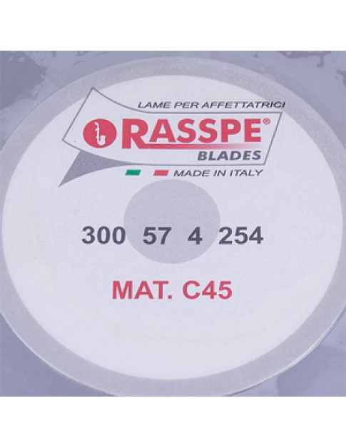 Ніж для слайсера Rasspe 3300.04 E4 D=300mm (300x254x57x4mm)