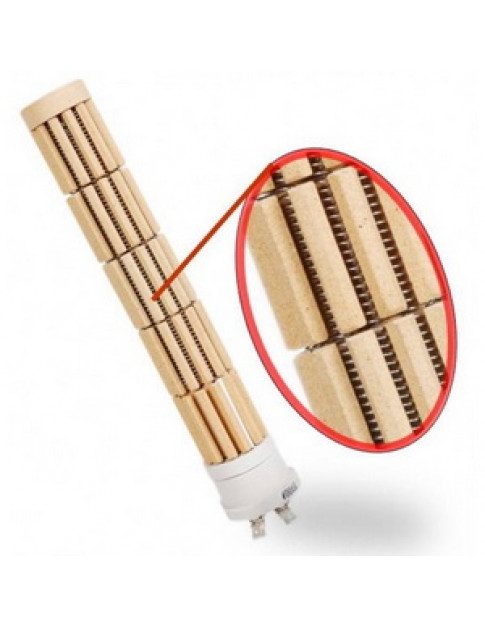 Тен сухий стеатитовий для бойлера Drazice 3342025ND 2000W D=48mm L=465mm 230V