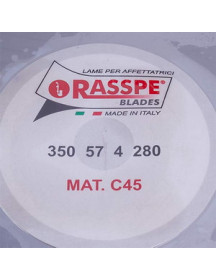 Ніж для слайсера Rasspe 3350.01 D=350mm (350x280x57x4mm)
