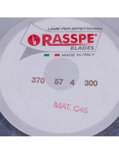 Ніж для слайсера Rasspe 3370.07 D=370mm (370x300x57x4mm)