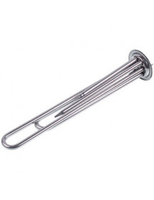 Тен для бойлера 34013090000 EAZIL 2000W L=305mm (нержавіюча сталь), фланець 64mm, 2 трубки під датчик, анод M6 Тен для бойлера 34013090000 EAZIL 2000W L=305mm (нержавіюча сталь), фланець 64mm, 2 трубки під датчик, анод M6