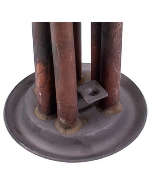 Тен фланцевий для бойлера 34013100000 Kawai 2000W (мідний) L=310mm фланець 64mm (під анод M4)