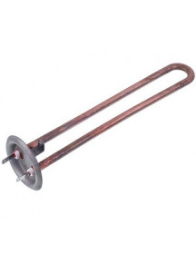 Тен для бойлера 34013330000 Kawai 700W (мідь) L=240mm фланець 64mm (під анод M4)