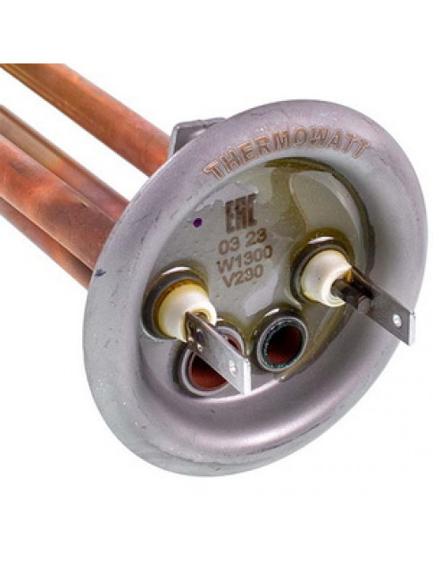 Тен фланцевий для бойлера 1300W Thermowatt (мідний) 34013340000