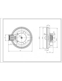 Конфорка 346971000001 для електроплити Nord D=145mm 1000W Конфорка 346971000001 для електроплити Nord D=145mm 1000W