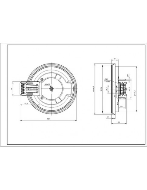 Конфорка 346971000001 для електроплити Nord D=145mm 1000W