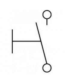 Мікровимикач з важелем для вакууматора Cookmax/Henkelman 347034 1A 30V D2FW-G 271M Мікровимикач з важелем для вакууматора Cookmax/Henkelman 347034 1A 30V D2FW-G 271M