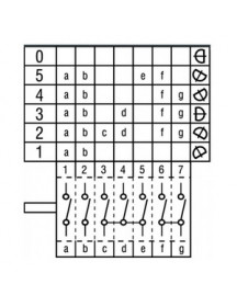 Перемикач режимів GOTTAK 860703 Fagor Z683085000 347578 16A (6 позицій)