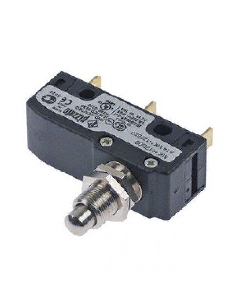 Мікровимикач кінцевик для дверей пароконвектомата Unox/Stalgast 347985 5A 250V MKH12D09