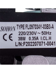Вентилятор Sohon 35 Вт для газового котла Hermann Micra 2, Habitat 2, Supermicra, Eura, Thesi 35000999