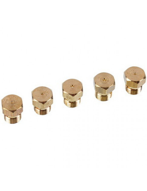 Набір форсунок (5 шт, G30/28-30 G31/30-37mbar) пальника для газової поверхні Gorenje 362729