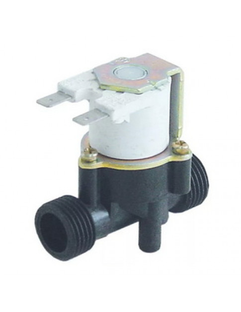 Клапан електромагнітний подачі води для макароноварки Lotus RPE 370123 1WAY/ 1/2” 230V AC