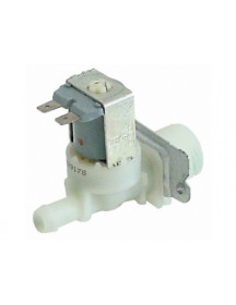 Клапан електромагнітний подачі води для посудомийної машини TP 370245 1WAY/180/11,5mm 24V AC