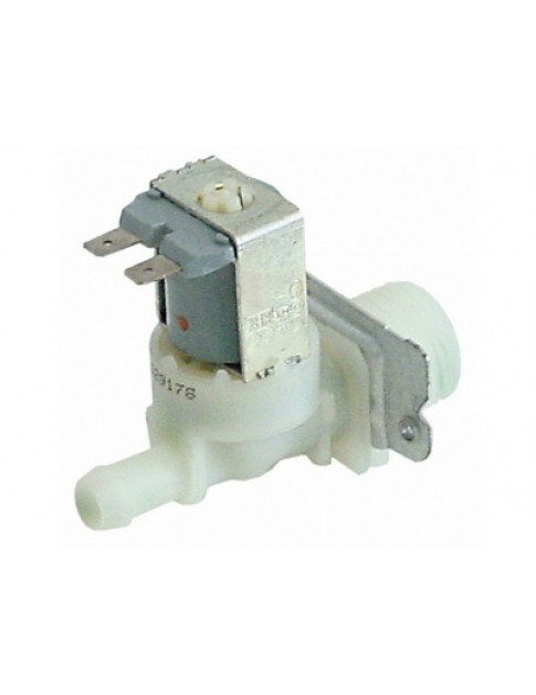 Клапан електромагнітний подачі води для посудомийної машини TP 370245 1WAY/180/11,5mm 24V AC