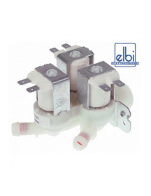 Клапан електромагнітний подачі води для льодогенератора Brema Elbi 370443  3WAY/11,5mm 230V AC